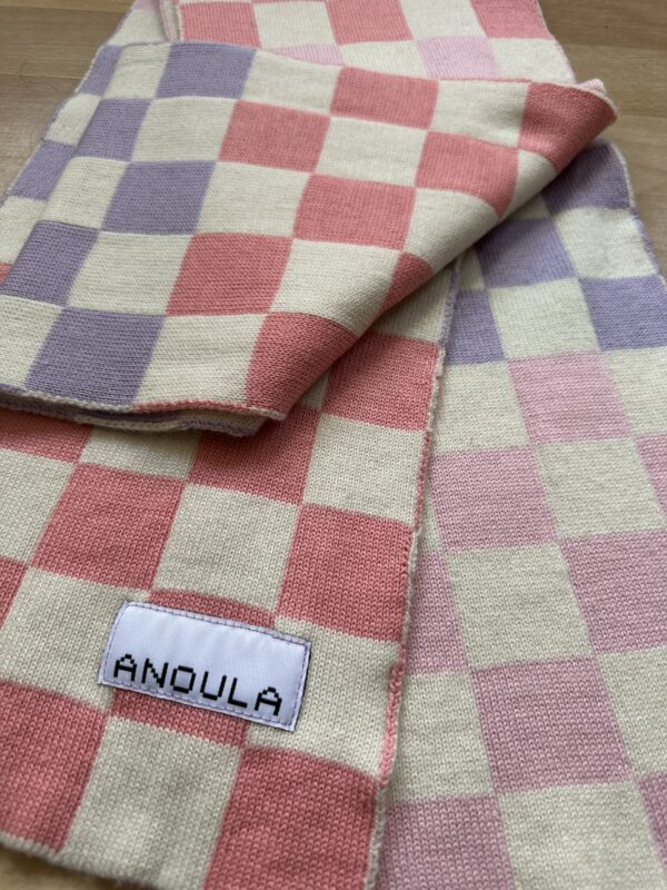 ENNO - karo scarf made-to-order
