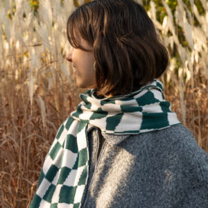 KLARA - glitch scarf