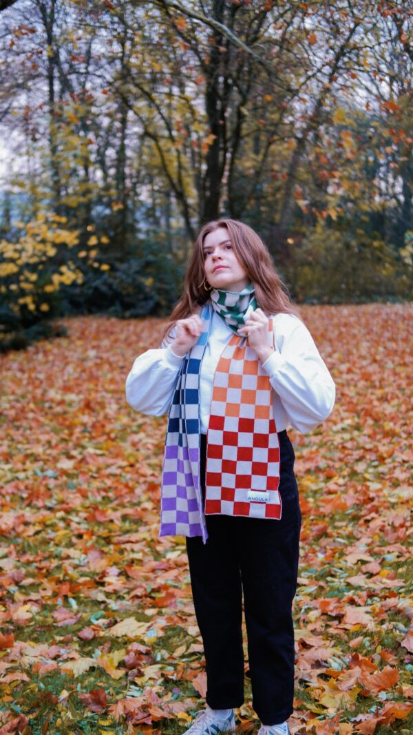 NOELLE – rainbow scarf made-to-order – Bild 6